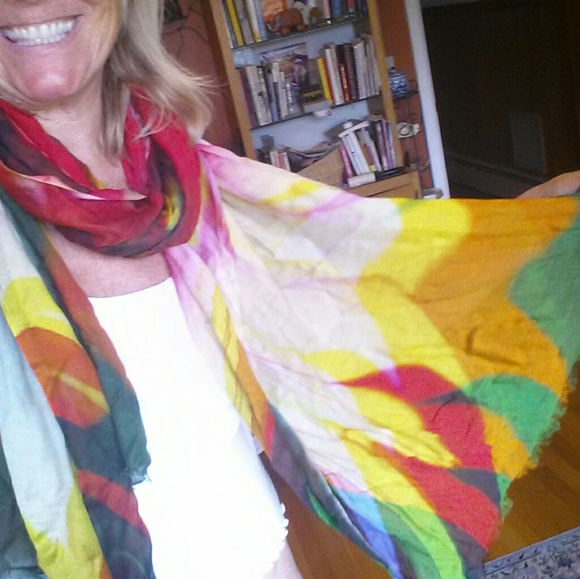 ●SOLD!$ Flower Power Modal luxuriously soft Zinnia - Picture 5 of 7